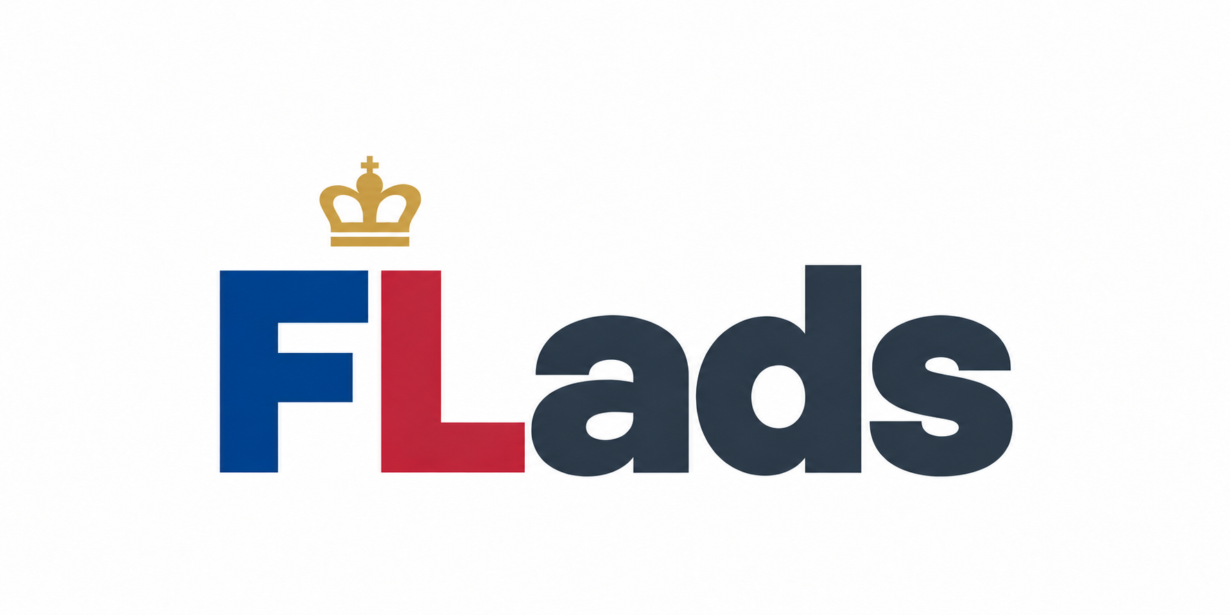 FLads mit kleiner goldener Krone